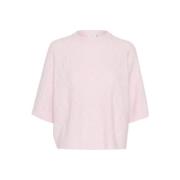 Kaffe Rosa Katella Sweat Pink, Dam