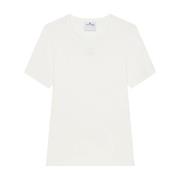 Courrèges Vita T-shirts och Polos White, Dam