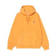 Carhartt Wip Gul Logo Hoodie Tröja Yellow, Herr