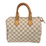 Louis Vuitton Vintage Pre-owned Canvas louis-vuitton-vskor White, Dam