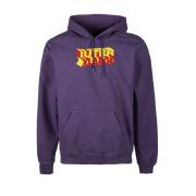 Iuter Hoodies Purple, Herr