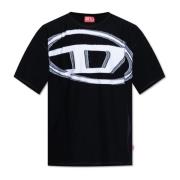 Diesel T-shirt T-Doxt Black, Herr