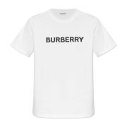 Burberry T-shirt med logotyp White, Dam