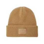 Iceberg Beanie i extrafin merinoull Beige, Herr