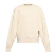 Burberry Sweatshirt med lapp Beige, Herr