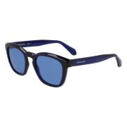 Salvatore Ferragamo Blå Transparent Solglasögon Sf2040Se 432 Blue, Uni...