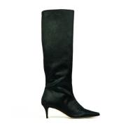 Prosperine Pony boot med lackklack Black, Dam