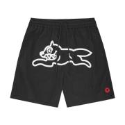 Icecream Running Dog Badshorts Black, Herr