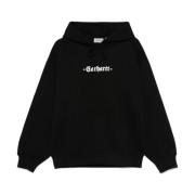 Carhartt Wip Huvtröja Hoodies Black, Dam