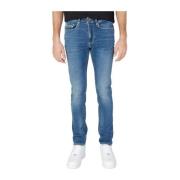 GAS Slim bomullsjeanskollektion Blue, Herr