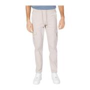 Only & Sons Beige Bomullsblandning Jeans och Byxor Beige, Herr