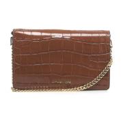 Michael Kors Brun Croc Axelväska Brown, Dam