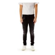 Elias Rumelis Fade Effect Tapered Fit Jeans Gray, Herr