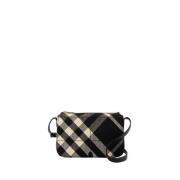 Burberry Liten Crossbody-väska i Svart Black, Dam