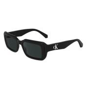 Calvin Klein Svart ram grå lins solglasögon Ckj24620S Black, Unisex