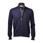 Paolo Fiorillo Capri Stiliga Sweaters Kollektion Blue, Herr