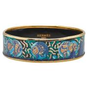 Hermès Vintage Pre-owned Metall armband Blue, Dam