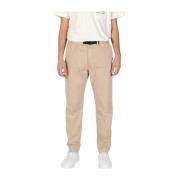 GAS Bomullsblandning Jeans & Byxor Beige, Herr