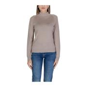 Sandro Ferrone Merino Wool Sweater Gray, Dam