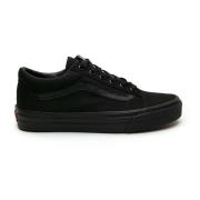 Vans Svarta Old Skool Sneakers med Logotyp Black, Dam