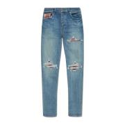 Amiri Jeans med lappar Blue, Herr