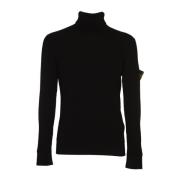 Stone Island Svarta Herrtröjor Black, Herr