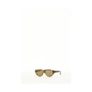 Huma Eyewear Havana Acetat Solglasögon Brown, Dam