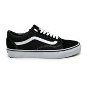 Vans Svarta Skate Skor med Sidestripe Black, Herr