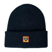 Human Made Logo Patch Beanie Hat Black, Herr