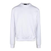 Costume National Modern Nationell Sweatshirt 100% Bomull White, Herr