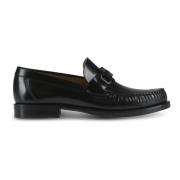 Salvatore Ferragamo Platta skor Fort stil Black, Herr