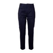 Dondup Slim-fit byxor Blue, Dam