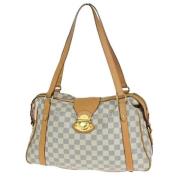 Louis Vuitton Vintage Pre-owned Canvas louis-vuitton-vskor White, Dam