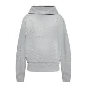 Amiri Sweatshirt med logotyp Gray, Herr