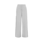 Del Core Straight Trousers in Various Colors Gray, Dam