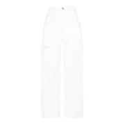 Maison Margiela Off White 5-Fickbyxor White, Dam