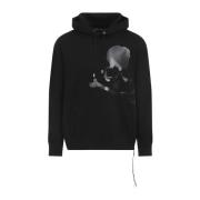 Mastermind World Svart Sweatshirt Aw24 Herrmode Black, Herr