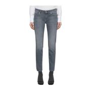 Dondup Skinny Fit Denim Jeans Gray, Dam