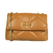 Tory Burch Brun Diamond Quilt Axelväska Brown, Dam