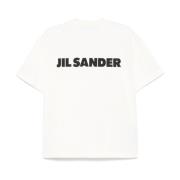 Jil Sander Vita T-shirts och Polos White, Dam