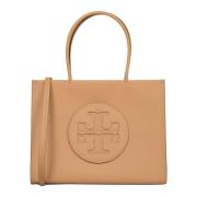 Tory Burch Ella Bio Small Tote Väska Brown, Dam