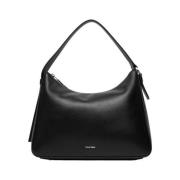 Calvin Klein Svart Medium Handväska Damkollektion Black, Dam