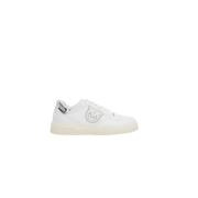 Pinko Vita Sneakers i Kalvskinn White, Dam