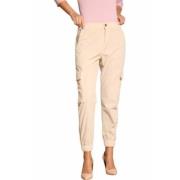 Mason's Sammet Cargo Byxor Easy Cargo Beige, Dam