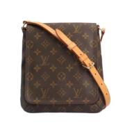 Louis Vuitton Vintage Pre-owned Canvas louis-vuitton-vskor Brown, Dam