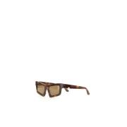 Huma Eyewear Havana AC Acetat Solglasögon Brown, Dam