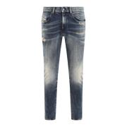 Diesel Slim Fit Jeans för Herrar Blue, Herr