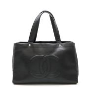 Chanel Vintage Pre-owned Laeder chanel-vskor Black, Dam