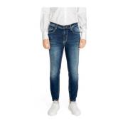 Antony Morato Blå Bomullsblandning Jeans Herr Höst/Vinter Blue, Herr