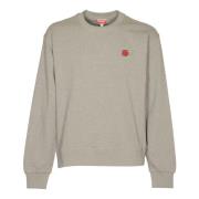 Kenzo Blommig Klassisk Sweatshirt Gray, Herr